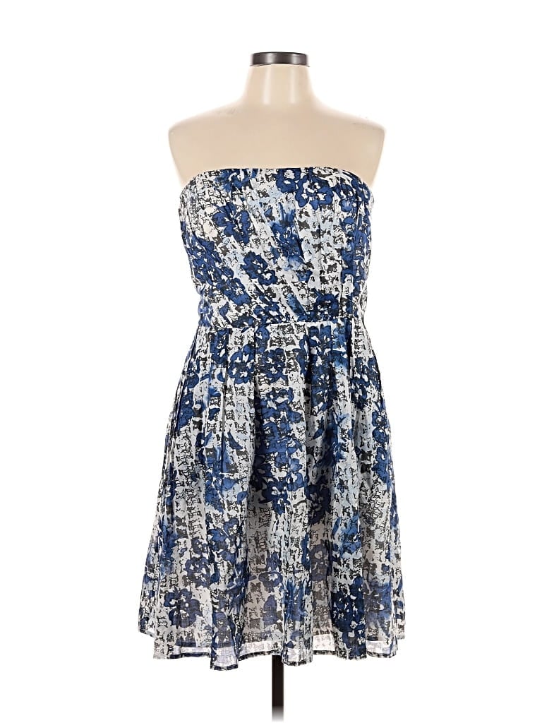 Pre-owned Marc New York Andrew Marc Cocktail Dress In Blue