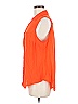 Torrid 100% Polyester Orange Sleeveless Blouse Size Med Plus (00) - photo 5