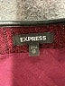 Express 100% Polyester Burgundy Jacket Size XS - photo 6