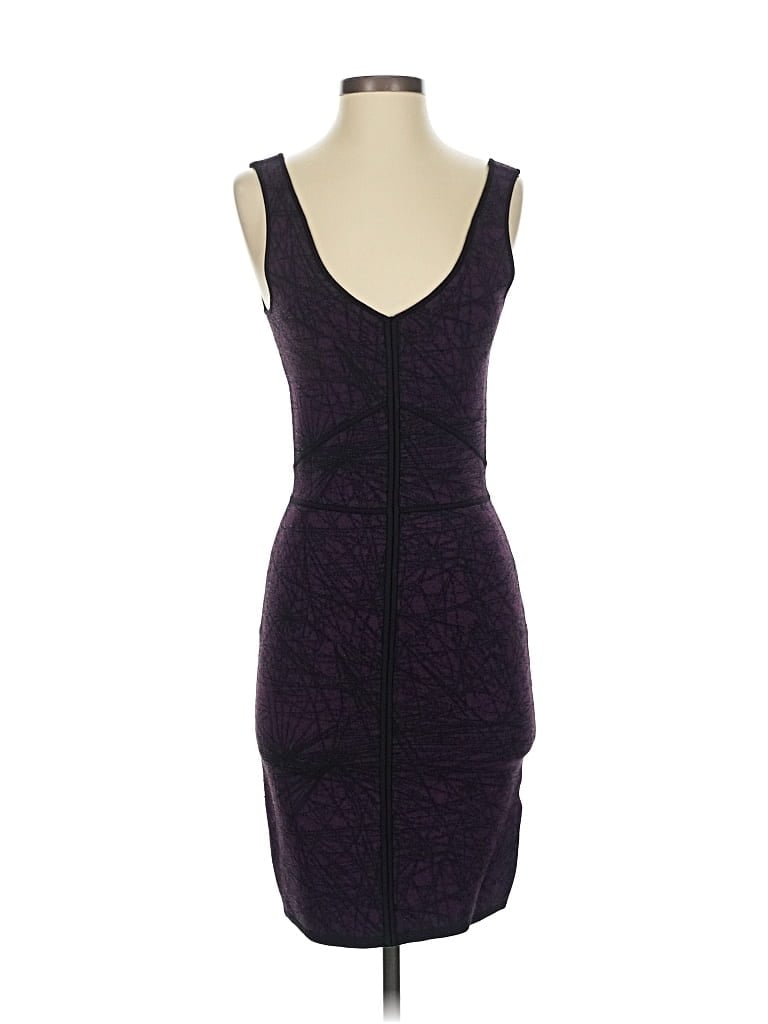 Pre-owned Z Spoke By Zac Posen Cocktail Dress In Purple