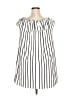 Capella Apparel Stripes White Casual Dress Size 3X - photo 2