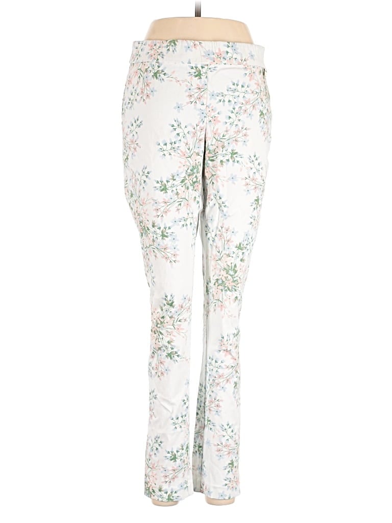 Pre-owned Calvin Klein Casual Pants In White