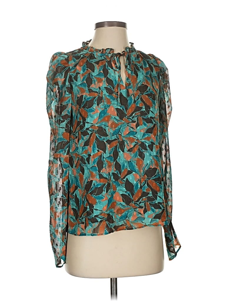 J By Joie 3/4 Sleeve Blouse In Blue