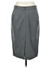 BCBGMAXAZRIA Solid Gray Formal Skirt Size 4 - photo 2