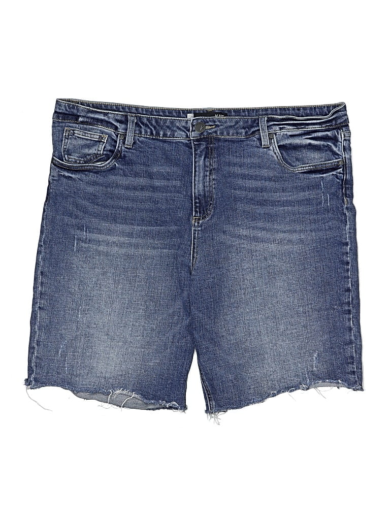 Pre-owned Kut From The Kloth Denim Shorts In Blue