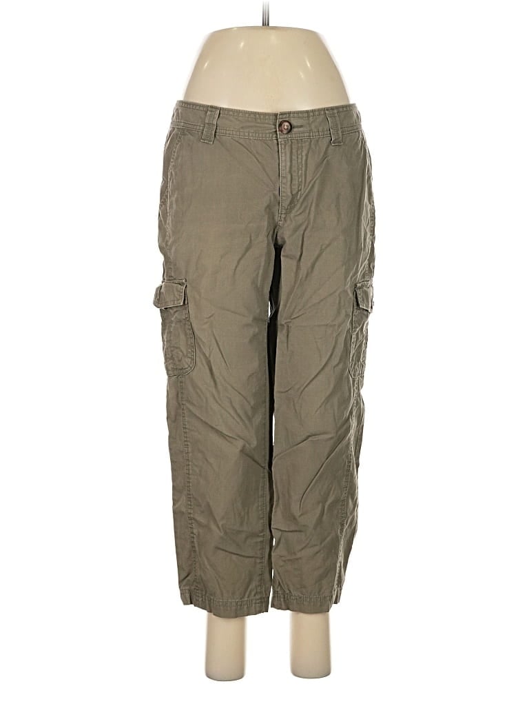 Pre-owned Eddie Bauer Cargo Pants In Green