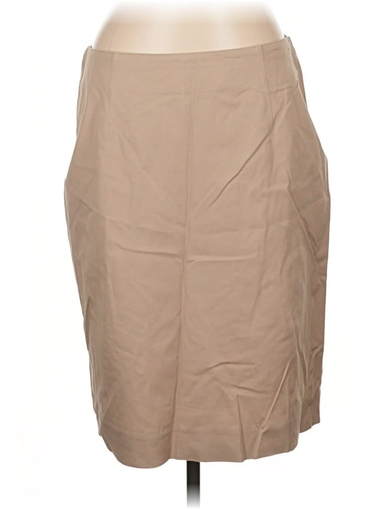 Pre-owned Body By Victoria Formal Skirt In Brown
