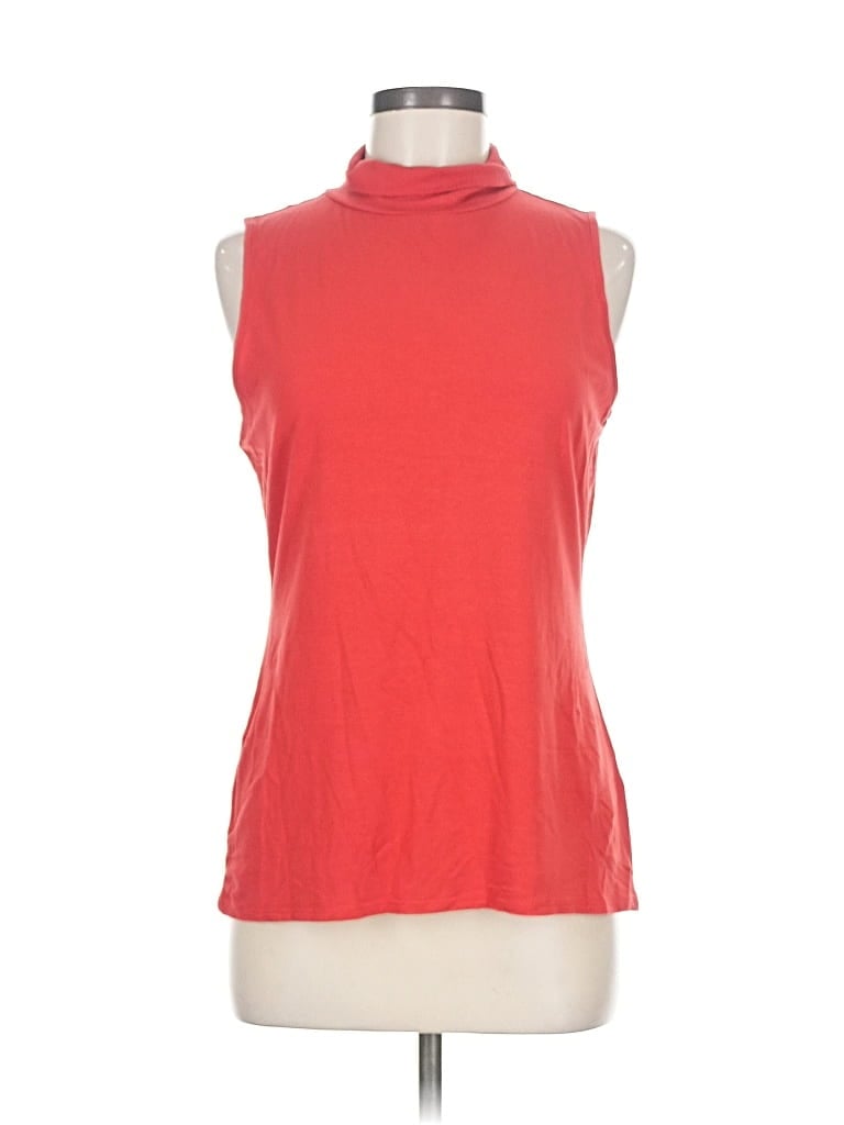 Pre-owned Unbranded Sleeveless T-shirt In Red