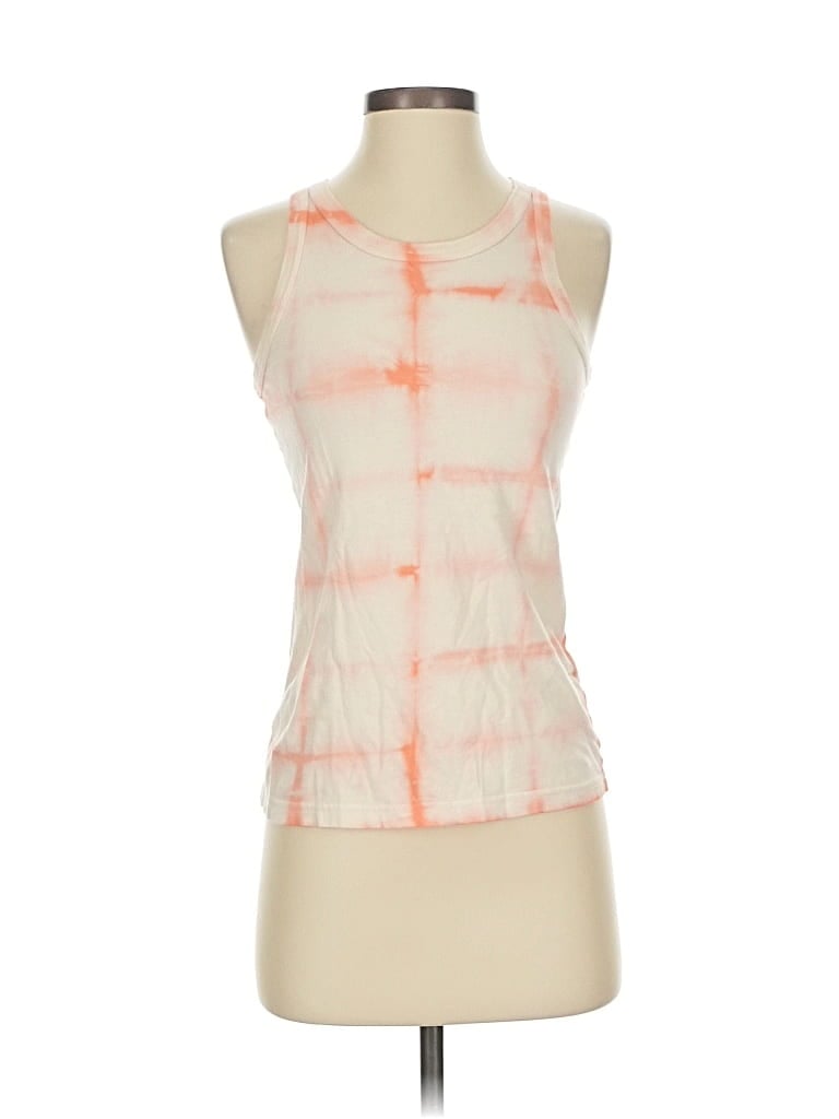 Pre-owned Everlane Tank Top Orange Halter Neckline Tops