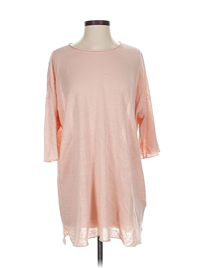 Pre-owned Eileen Fisher Pullover Sweater In Pink