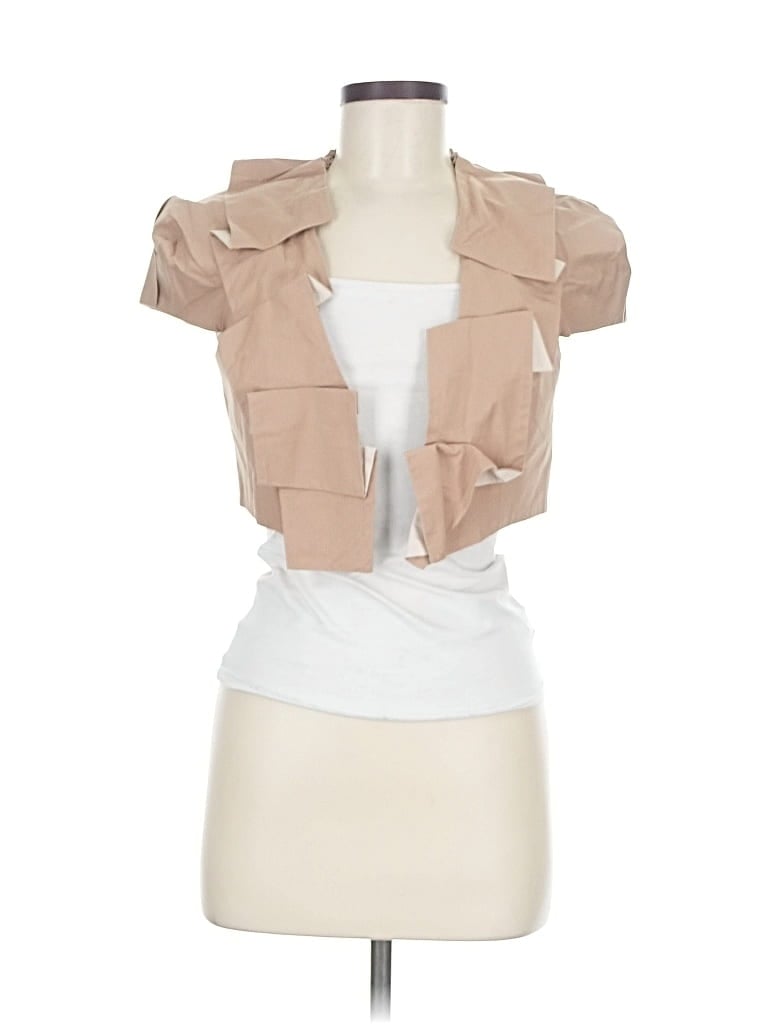 Pre-owned Bebe Jacket In Brown