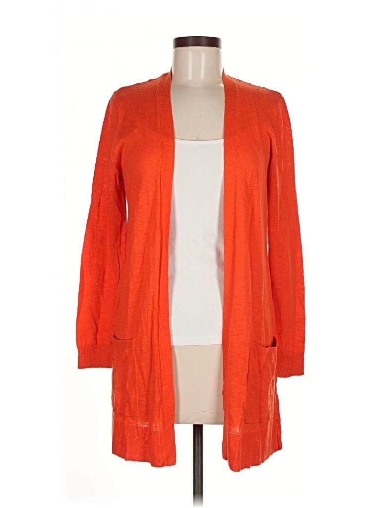 Pre-owned Old Navy Cardigan Sweater In Orange