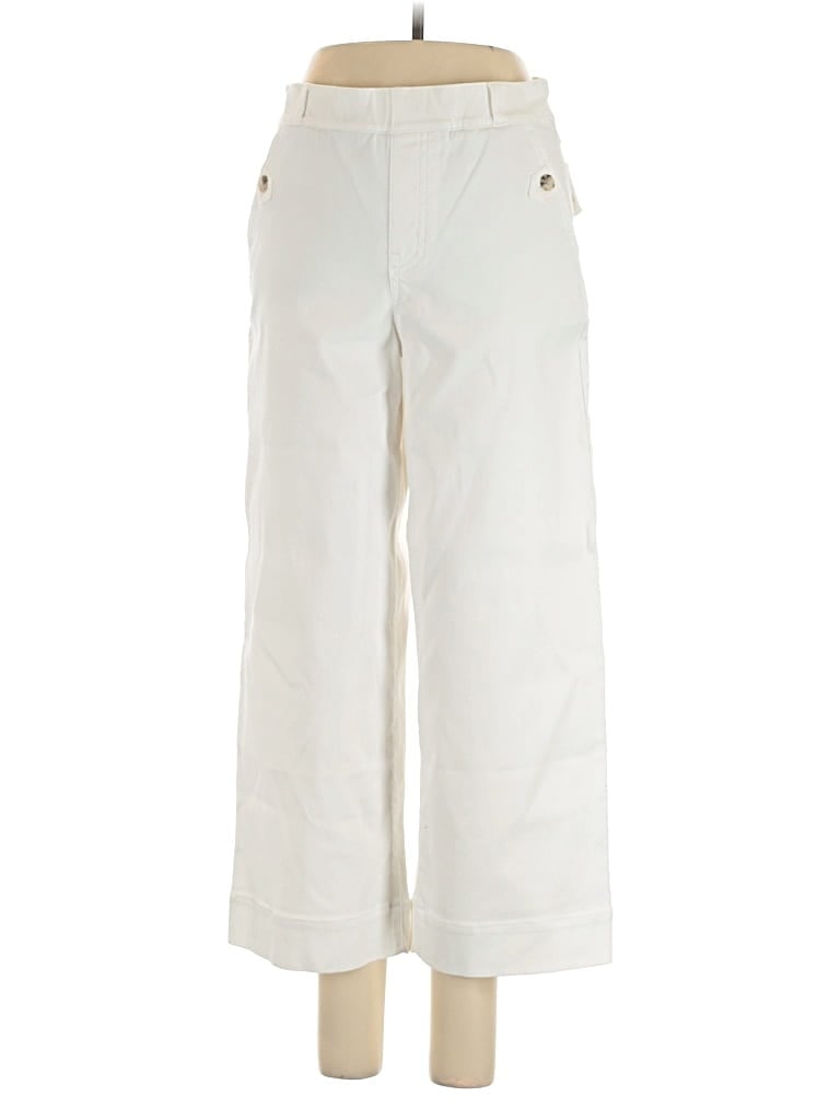 Pre-owned Spanx Casual Pants In White