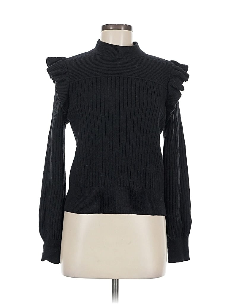 Pre-owned Paris Atelier & Other Stories Turtleneck Sweater In Black