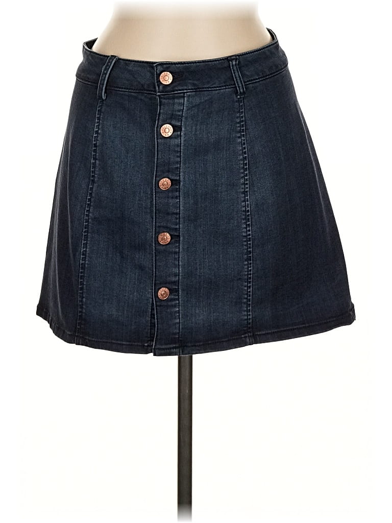 Pre-owned Celebrity Pink Denim Skirt In Blue