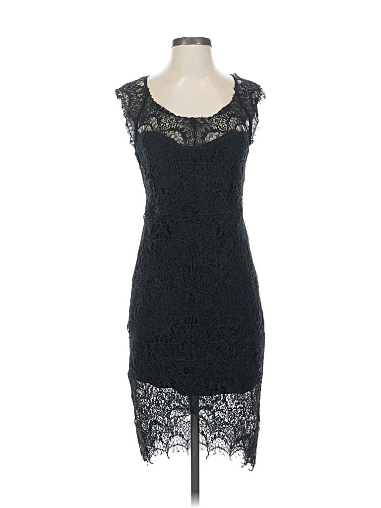 Pre-owned Intimately By Free People Cocktail Dress In Black