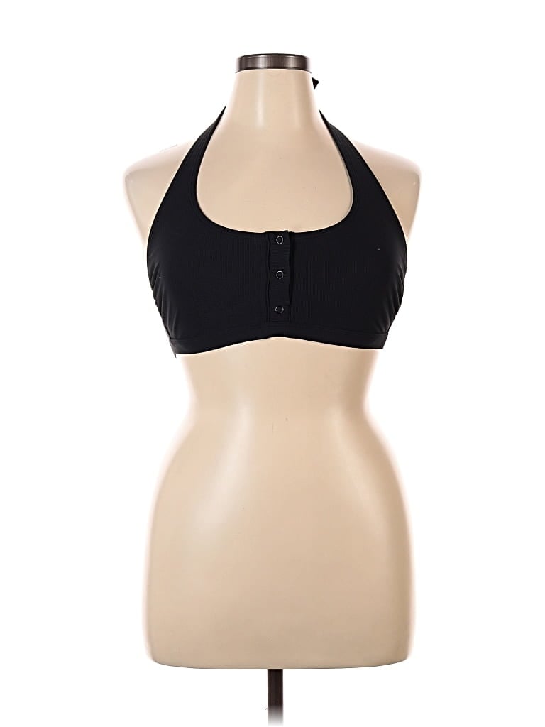 Pre-owned Xhilaration Tank Top Black Halter Neckline Tops