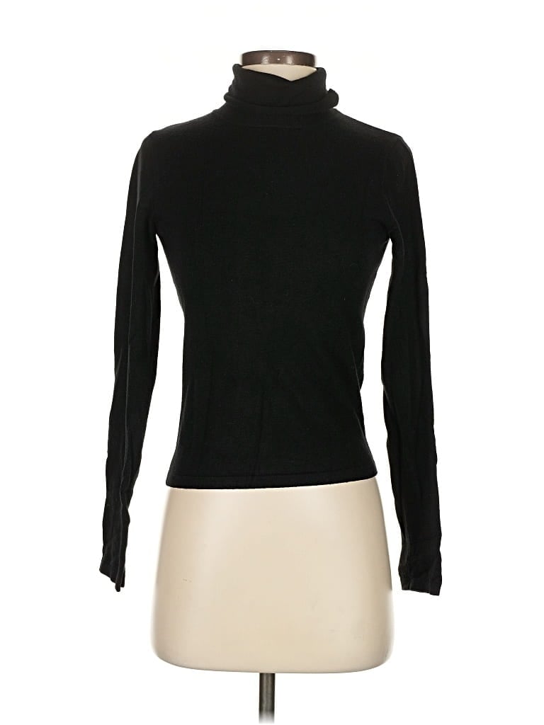 Pre-owned Brandy Melville Turtleneck Sweater In Black