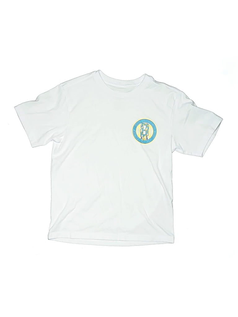 Pre-owned Assorted Brands Kids' Short Sleeve T-shirt In White