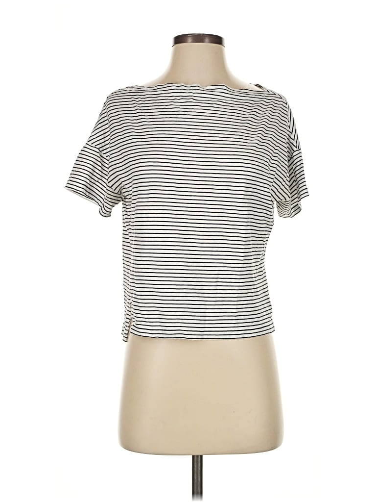 Pre-owned Vince Short Sleeve T-shirt In Silver