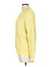 Max & Co Houndstooth Yellow Pullover Sweater Size L - photo 5