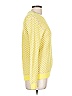 Max & Co Houndstooth Yellow Pullover Sweater Size L - photo 4