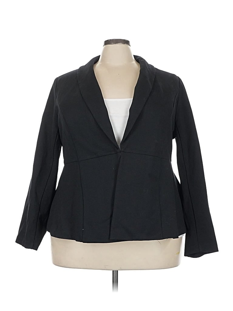 Pre-owned Studio By Torrid Blazer Jacket In Gray
