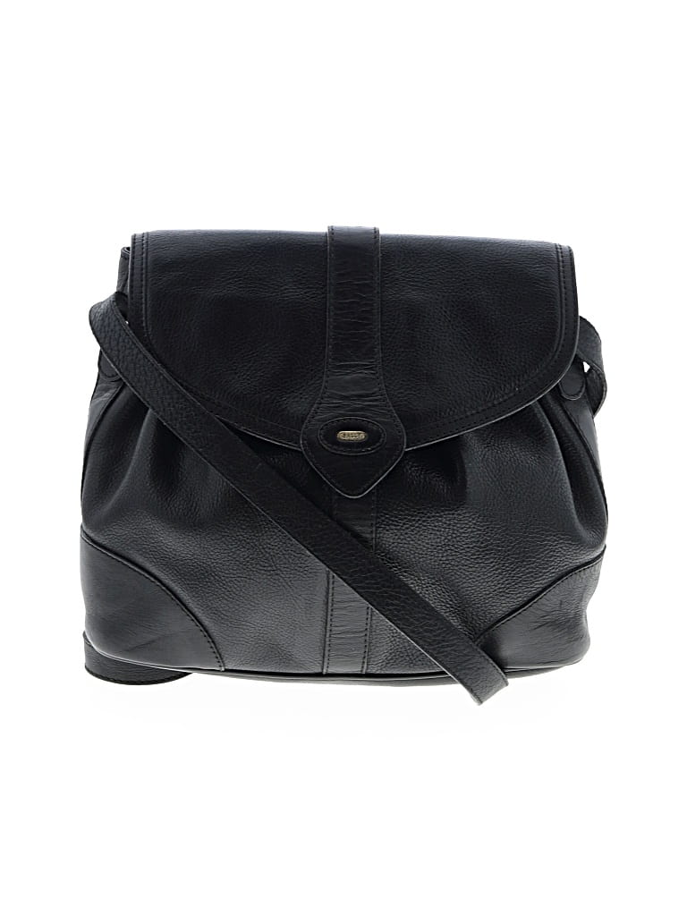Pre-owned Bally Leather Bucket Bag In Black