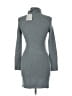 Sandro Ferrone Solid Gray Casual Dress Size L - photo 2