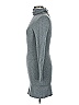 Sandro Ferrone Solid Gray Casual Dress Size L - photo 5
