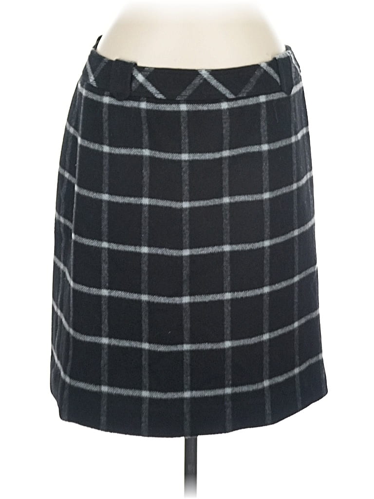 Pre-owned Talbots Wool Skirt In Gray