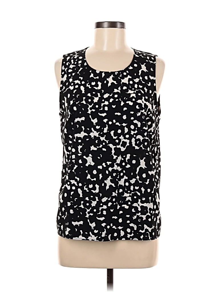 Pre-owned Cabi Sleeveless Blouse In Black