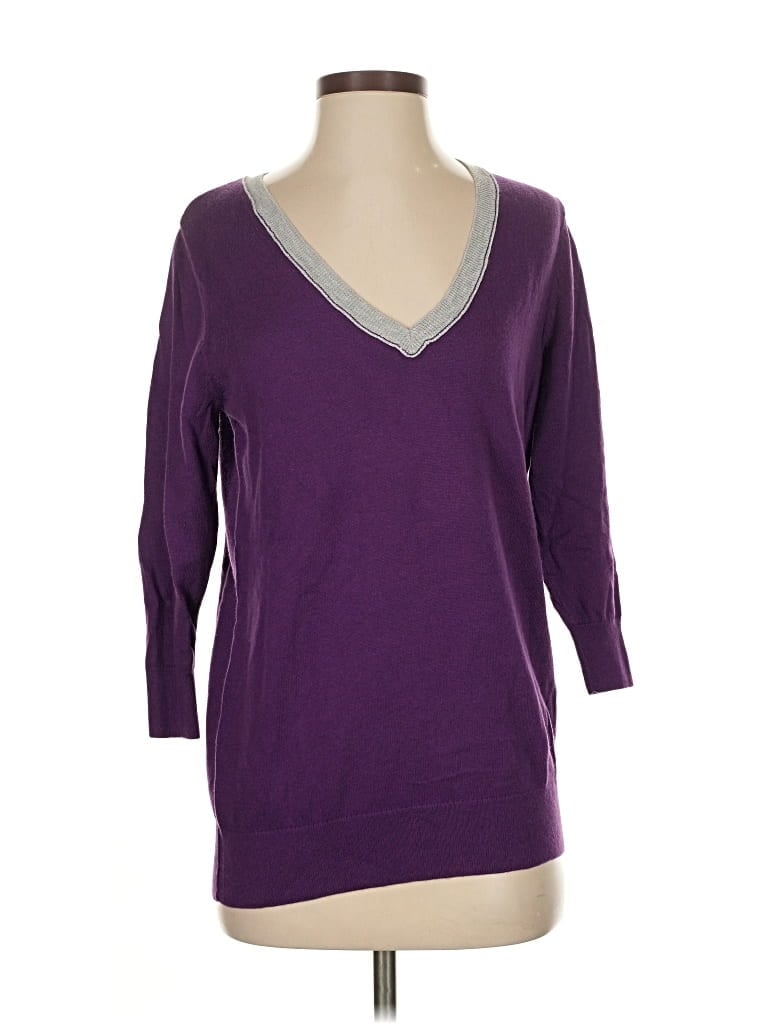 Pre-owned Gap Outlet Pullover Sweater In Purple