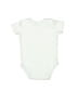 Little Beginnings Solid Ivory Short Sleeve Onesie Size 6-9 mo - photo 2