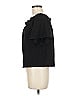 Freebird 100% Polyester Black Short Sleeve Blouse Size M - photo 5