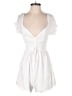 Hollister 100% Polyester Hearts White Romper Size XS - photo 1