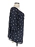 Neiman Marcus 100% Polyester Stars Blue 3/4 Sleeve Blouse Size L - photo 4