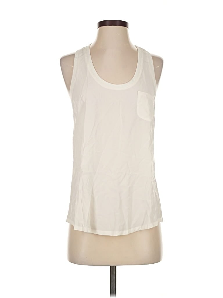 Pre-owned Joie Sleeveless T-shirt In White