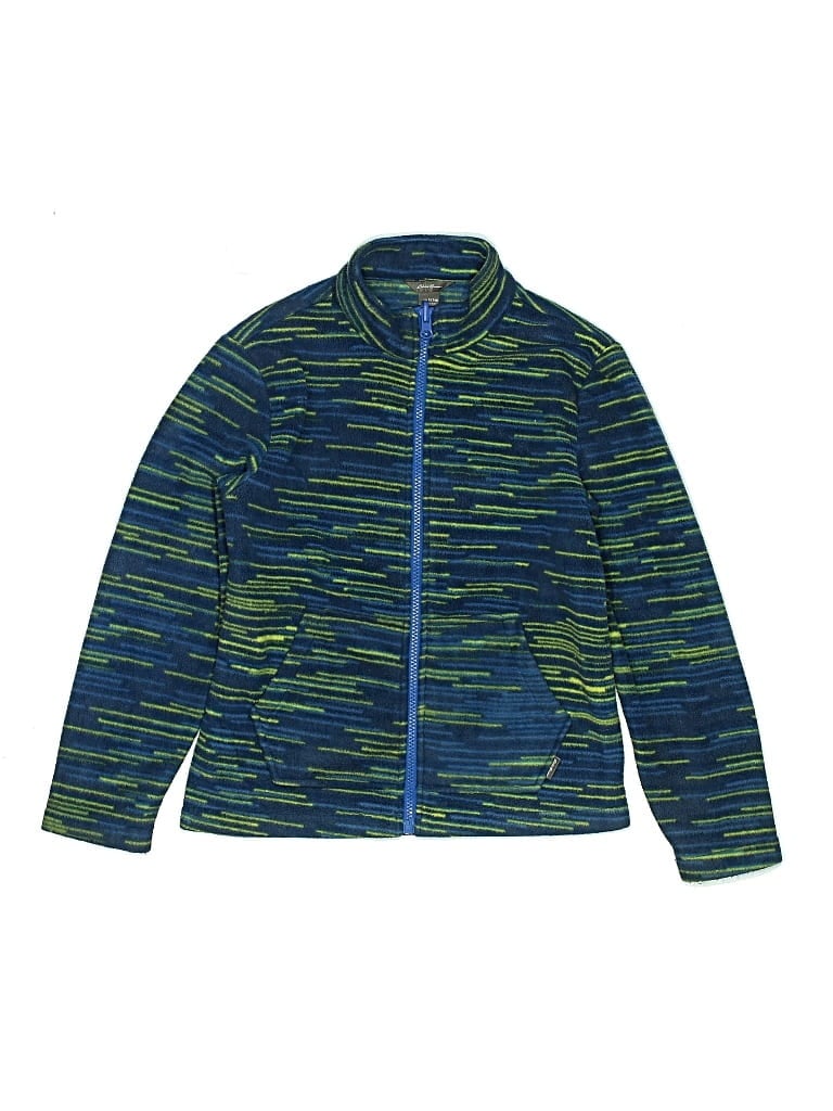 Pre-owned Eddie Bauer Kids' Track Jacket In Blue