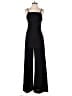 AQ/AQ 100% Polyester Solid Black Jumpsuit Size 6 - photo 1
