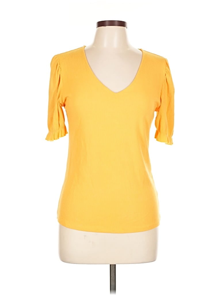 Pre-owned Philosophy Republic Clothing Short Sleeve T-shirt In Yellow