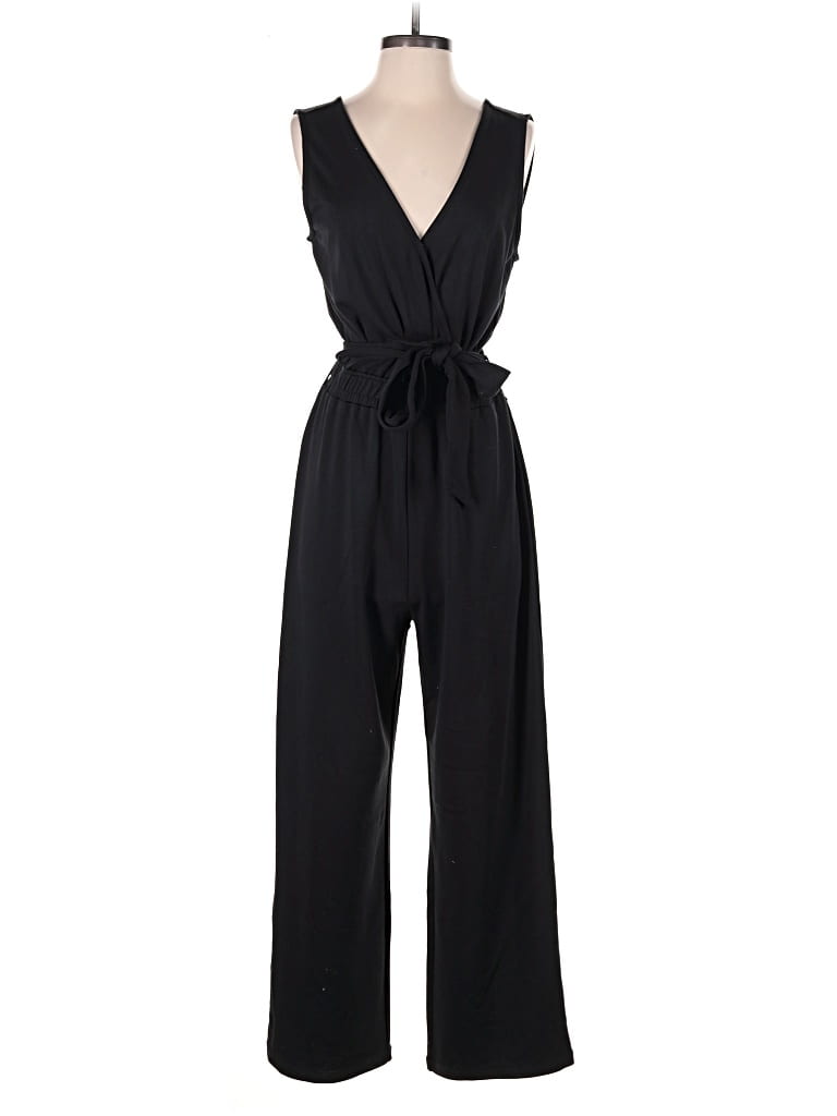 Pre-owned The Drop Jumpsuit In Black