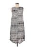 Assorted Brands Print Gray White Casual Dress One size - photo 2