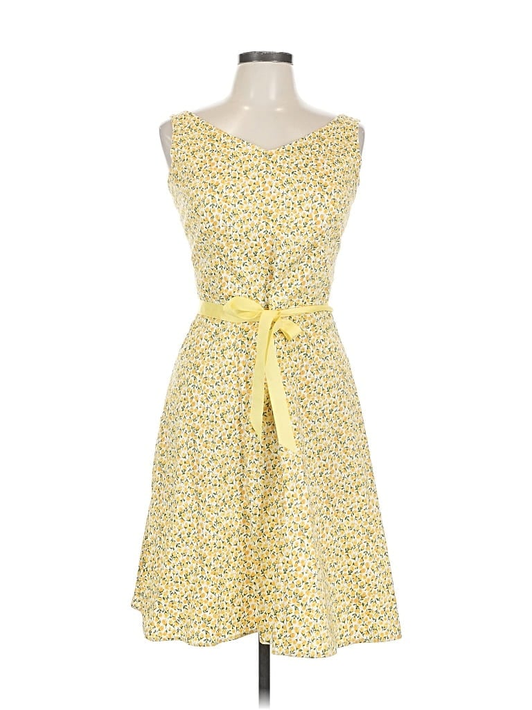 Pre-owned R&k Originals Casual Dress In Yellow
