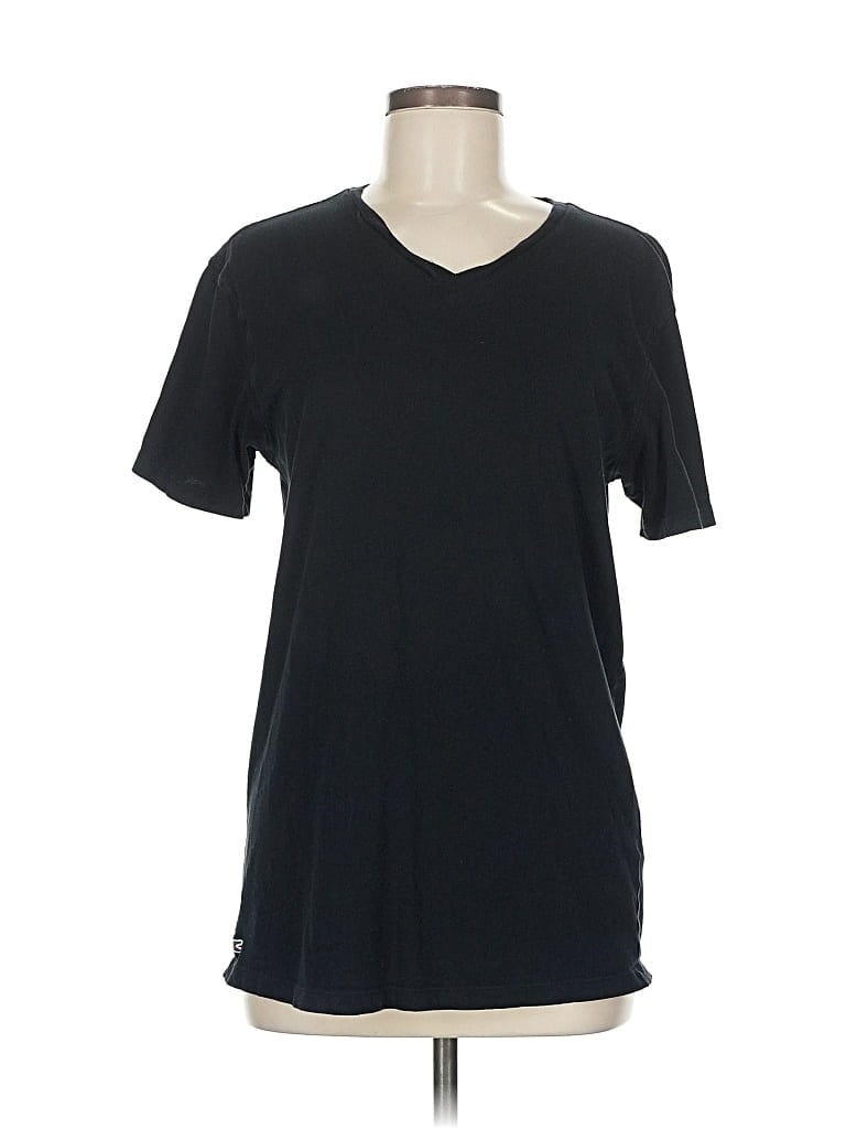 Pre-owned Lacoste Short Sleeve T-shirt In Black