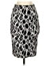 Elizabeth and James Graphic Silver Black Formal Skirt Size 0 - photo 1