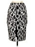 Elizabeth and James Graphic Silver Black Formal Skirt Size 0 - photo 2