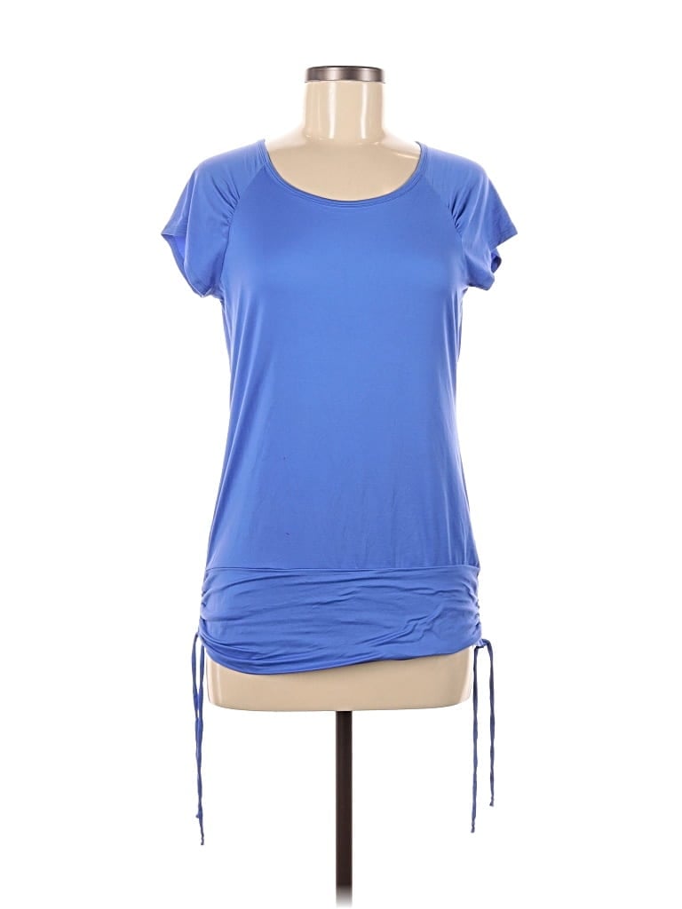 Pre-owned Gap Fit Active T-shirt In Blue