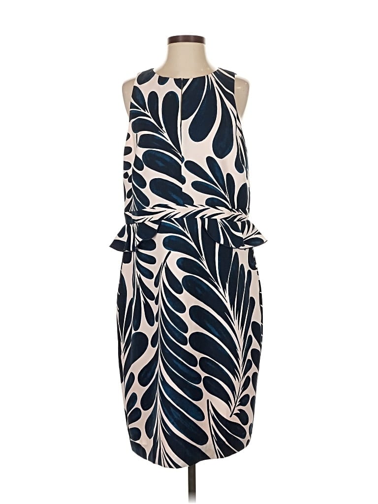 Pre-owned Ann Taylor Factory Cocktail Dress In Blue