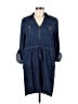 Eighty Eight Blue Casual Dress Size L - photo 1